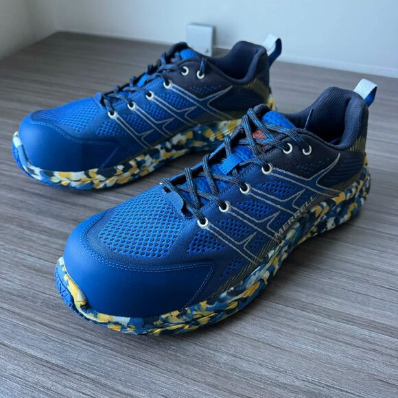 Merrell Mens Moab Flight Carbon Fiber Work Shoes Size 11 $120 J005233 - Picture 7 of 16